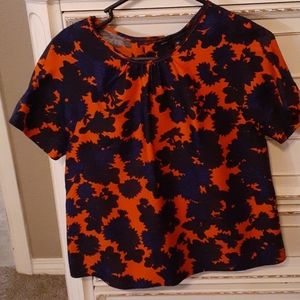 Marc by Marc Jacobs Floral Silk Blouse